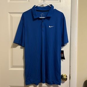 Nike Dri-Fit Men’s Polo Blue